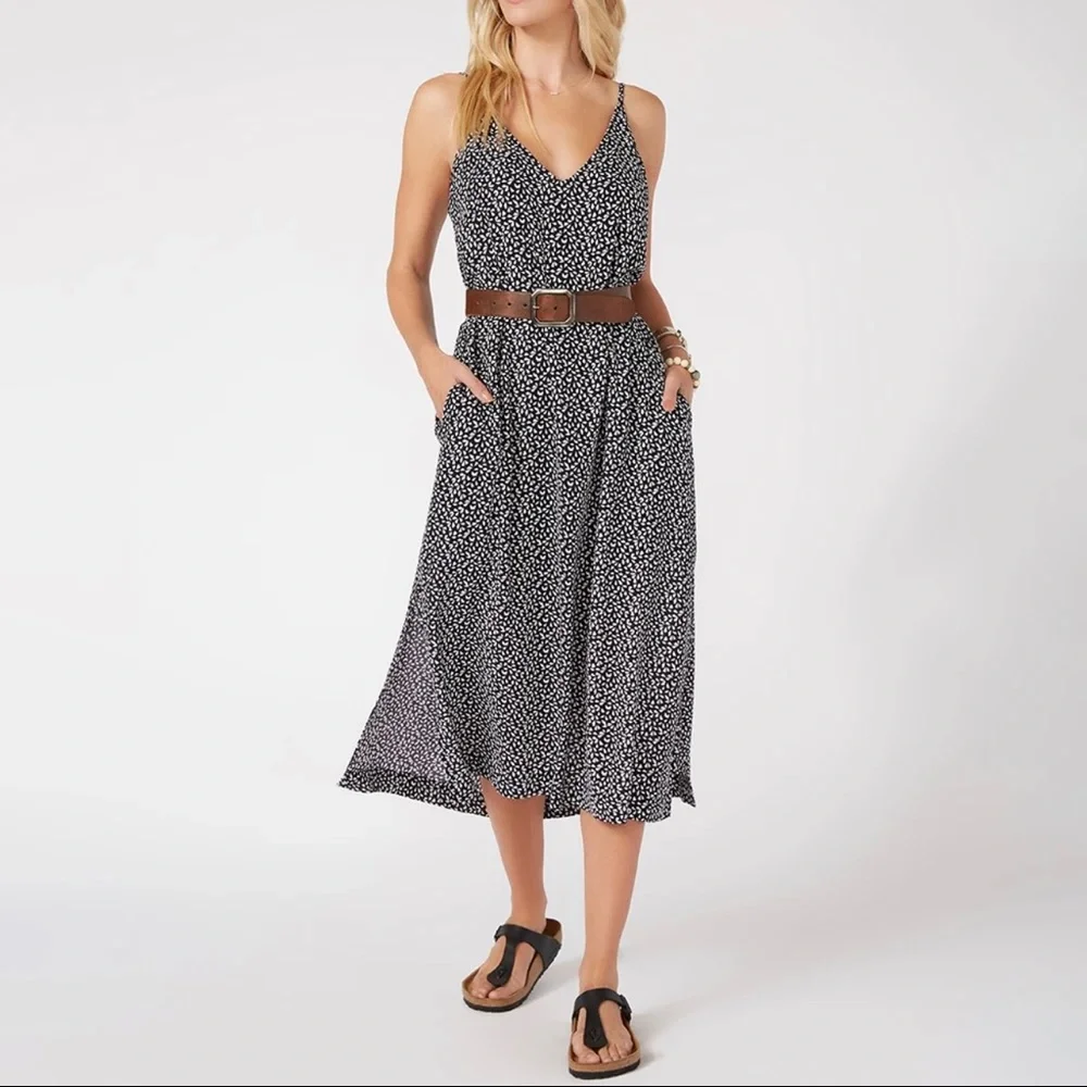 KAREN KANE - SIDE-SLIT CAMI DRESS - Picture 6 of 10